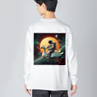 ModMantraのNever-before-seen astronaut ビッグシルエットロングスリーブTシャツ