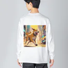 sakaki-tomoeの全力疾走 Big Long Sleeve T-Shirt