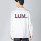 もぐおのLUV DRAGON ビッグシルエットロングスリーブTシャツ