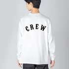 crew wantedのcrew wanted ビッグシルエットロングスリーブTシャツ