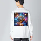 itohmaの梵字＋AI Big Long Sleeve T-Shirt