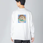 保護ねこねっこ倶楽部のスピードスターにゃんこ Big Long Sleeve T-Shirt