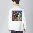 omotiyasandayoの未来女性 Big Long Sleeve T-Shirt