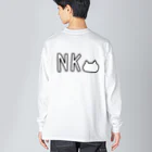 ちなこ☆動物にも愛をのNK(ネコ) Big Long Sleeve T-Shirt