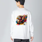 no name...の🦅グラフティ グリフォン🦅 Big Long Sleeve T-Shirt