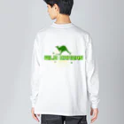 HorizonHuesのワイルドキャンバスフォレスト Big Long Sleeve T-Shirt