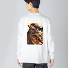 AQUAMETAVERSEの可愛い美戦士　ラフルール　1859 Big Long Sleeve T-Shirt