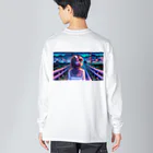 pixel girlのpixel girl Big Long Sleeve T-Shirt