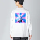 Gal Fender Supersonic.のふぅちゃん(まぢかるらぶりぃ) Big Long Sleeve T-Shirt