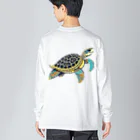 海坊主のトライバルートル Big Long Sleeve T-Shirt