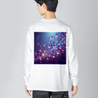 Hojo_Gorozaemonの紫蝶・壱 Big Long Sleeve T-Shirt