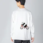 Chi-のじてんしゃパンダ Big Long Sleeve T-Shirt