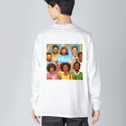 わっしょいの合格PASSED Big Long Sleeve T-Shirt