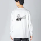 にゃんまるくんの爆走キャッツ Big Long Sleeve T-Shirt