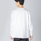 トシゾーのSUZURIのとこのヒゲ（黒） Big Long Sleeve T-Shirt