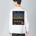 マッチアンドポンプ舎 suzuri支店のF✖︎✖︎✖︎ Big Long Sleeve T-Shirt