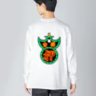 九龍吉祥遊戯中心- Kowloon Lucky Game Center-の質屋看板 Big Long Sleeve T-Shirt