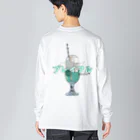 playfulのメロンソーダlong-Tee Big Long Sleeve T-Shirt