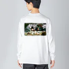 BOREDAMNのdrinking companion Big Long Sleeve T-Shirt