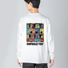 ちくわのいそべあげのCAPSULE TOY Big Long Sleeve T-Shirt