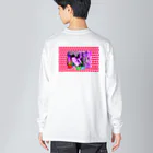 銭に目がくらむ。のギャル盛れ Big Long Sleeve T-Shirt