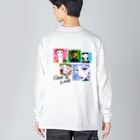 WanogakiのGive & love Big Long Sleeve T-Shirt