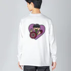 AmyのThey&Mee-Heart ビッグシルエットロングスリーブTシャツ