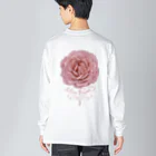 liliariumの思慕のひと摘み ビッグシルエットロングスリーブTシャツ