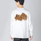 masumi maedaの寄り添うカピバラ　 Big Long Sleeve T-Shirt