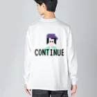 のりさんの店のCONTINUE Big Long Sleeve T-Shirt