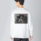 idolclass_aのHOLICストリート系Tシャツ Big Long Sleeve T-Shirt