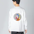 25才児の白 Big Long Sleeve T-Shirt