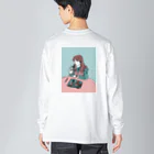 はげまるの甘味 Big Long Sleeve T-Shirt