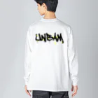 UNBAMのインク飛沫ありロゴアイテム Big Long Sleeve T-Shirt