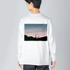 manatsunoshopの間の色 Big Long Sleeve T-Shirt