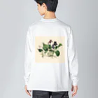 J. Jeffery Print Galleryのスミレ Big Long Sleeve T-Shirt