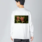 HideaのCanadian Flower  ビッグシルエットロングスリーブTシャツ