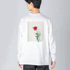 うしハムくん𓀙🌈の薔薇ちゃん Big Long Sleeve T-Shirt