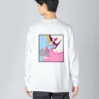 Hironoriのタバコちゃん Big Long Sleeve T-Shirt