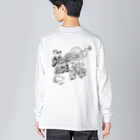 nidan-illustrationの"The STONE AGE" #2 Big Long Sleeve T-Shirt