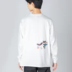 なまらやの鮭一生のウラオモテ Big Long Sleeve T-Shirt