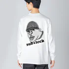 Rickyの3×6君+ロゴ ビッグシルエットロングスリーブTシャツ