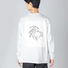 みんながんばってるの夏をサボった蝉ちゃん Big Long Sleeve T-Shirt