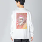 片翼のつつじ Big Long Sleeve T-Shirt