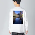 ゼン実験室の水鏡 Big Long Sleeve T-Shirt