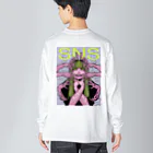 シクシクのSNS Big Long Sleeve T-Shirt