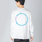 seafoodcakes のプリプリ新鮮パートタイムラバー Big Long Sleeve T-Shirt