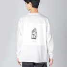 crystal unicaのガネシュヒマール　水晶 Big Long Sleeve T-Shirt