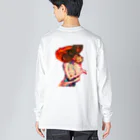 SumireKimuraのおんなはばけもの　バックプリント Big Long Sleeve T-Shirt