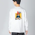 NOU4の△ Big Long Sleeve T-Shirt